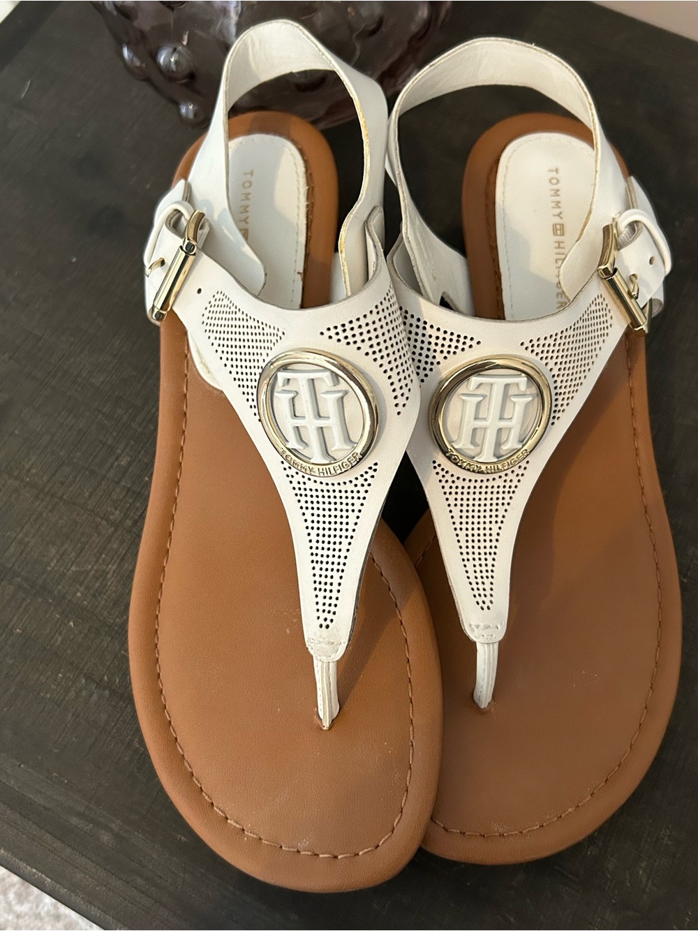 Tommy Hilfiger Sandals (size 7.5)